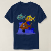 Zombie Aquarium Classic TShirt (Design voorkant)