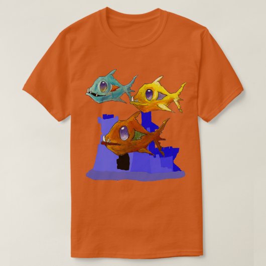 Zombie Aquarium T-shirt (Design voorkant)