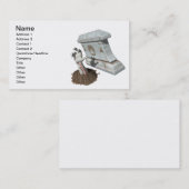 Zombie Arm Grave Visitekaartje (Voorkant / Achterkant)