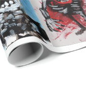 Zombie Art Matte Wrapping Paper, 30 x 6' Cadeaupapier (Rol Hoek)
