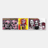 Zombie Art Stickers van jack larson (Voorkant)