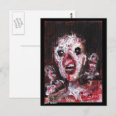 Zombie Art van Jack Larson Briefkaart (Voorkant / Achterkant)