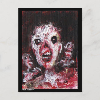Zombie Art van Jack Larson Briefkaart