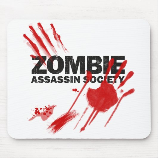 Zombie Assassin Society Muismat (Voorkant)