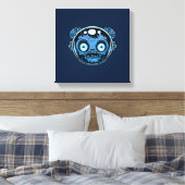 Zombie Astronaut Canvas Afdruk (Insitu (Slaapkamer))