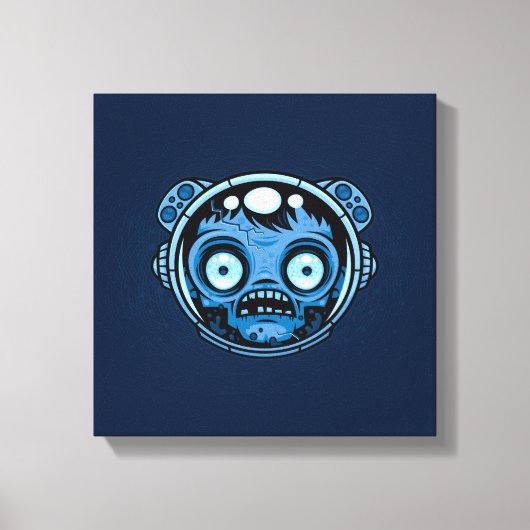 Zombie Astronaut Canvas Afdruk (Voorkant)