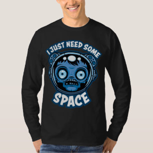 Zombie Astronaut heeft ruimte nodig T-shirt