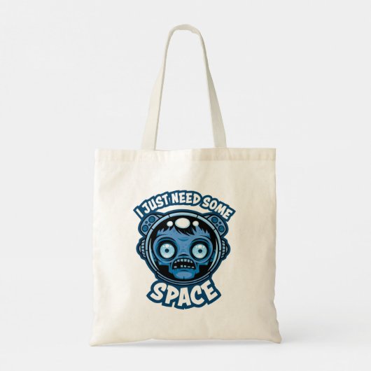 Zombie Astronaut heeft ruimte nodig Tote Bag (Achterkant)