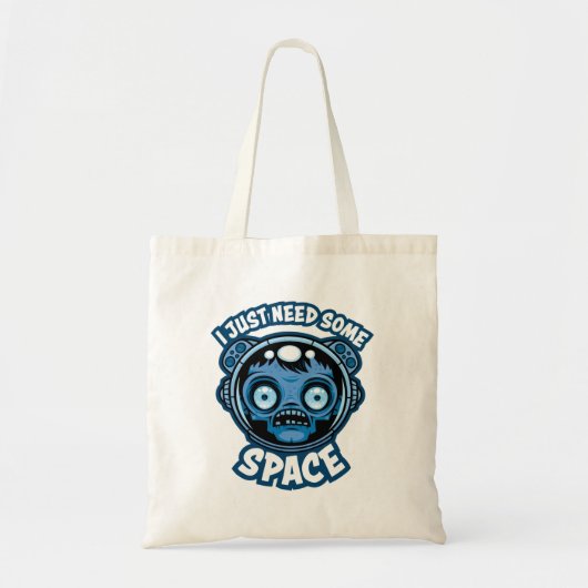 Zombie Astronaut heeft ruimte nodig Tote Bag (Voorkant)