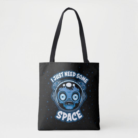 Zombie Astronaut heeft ruimte nodig Tote Bag (Voorkant)