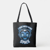 Zombie Astronaut heeft ruimte nodig Tote Bag (Achterkant)