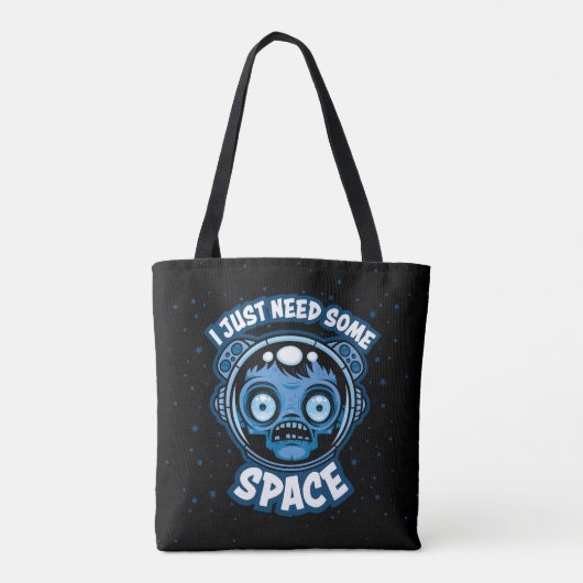 Zombie Astronaut heeft ruimte nodig Tote Bag (Achterkant)