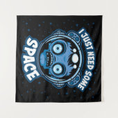 Zombie Astronaut heeft ruimte nodig Wandkleed (Voorkant (horizontaal))