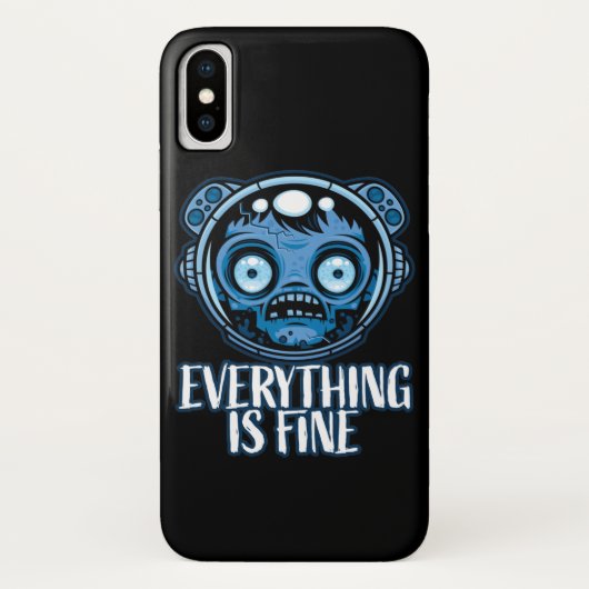 Zombie Astronaut is prima Case-Mate iPhone Case (Achterkant)
