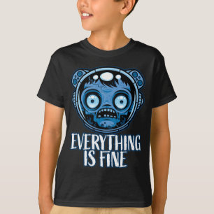 Zombie Astronaut is prima T-shirt