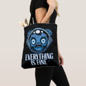 Zombie Astronaut is prima Tote Bag (Dichtbij)