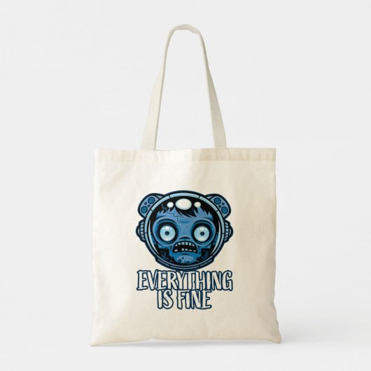 Zombie Astronaut is prima Tote Bag (Achterkant)