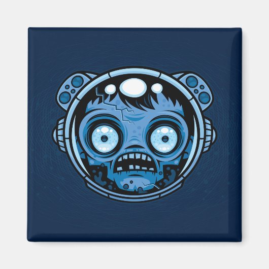 Zombie Astronaut Magneet (Voorkant)