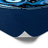 Zombie Astronaut Poster (Hoek)