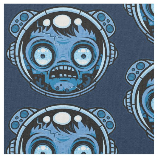 Zombie Astronaut Stof (Close Up)