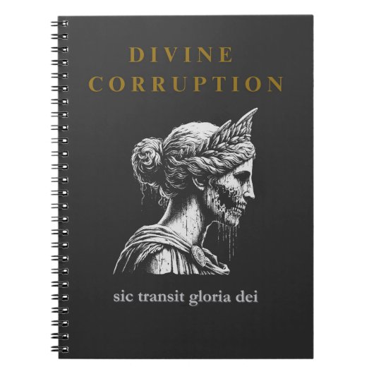 Zombie Athena Notitieboek (Voorkant)