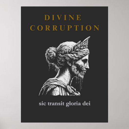 Zombie Athena Poster (Voorkant)