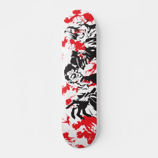 Zombie Attack Persoonlijk Skateboard (Voorkant)