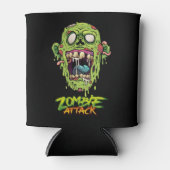 Zombie Attack Scary Monster Creater Blikjeskoeler (Voorkant)