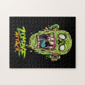 Zombie Attack Scary Monster Creater Legpuzzel (Horizontaal)