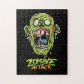 Zombie Attack Scary Monster Creater Legpuzzel (Verticaal)