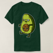 Zombie avocado Classic TShirt (Design voorkant)