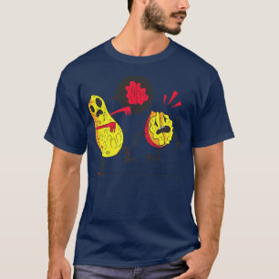 Zombie avocados lopen t-shirt