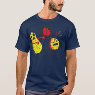Zombie avocados lopen t-shirt