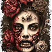 Zombie Babe 02 Perfect Poster