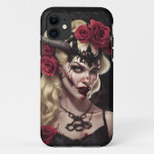 Zombie Babe 06 Case-Mate iPhone Case (Achterkant)
