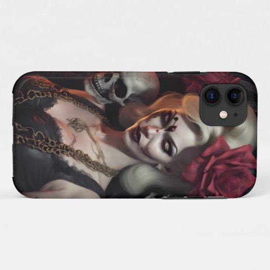 Zombie Babe 07 Case-Mate iPhone Case (Achterkant (horizontaal))