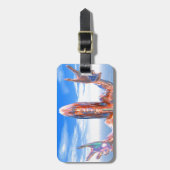 Zombie Bagagelabel (Voorkant verticaal)