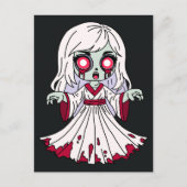 Zombie Banshee Briefkaart (Voorkant)