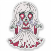 Zombie Banshee Sticker (Voorkant)