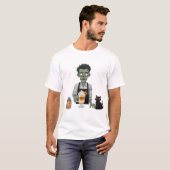 Zombie Barista T-shirt (Voorkant volledig)