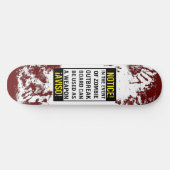 Zombie Basher Persoonlijk Skateboard (Horizontaal)