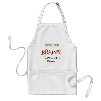 Zombie BBQ Apron Standaard Schort