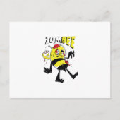 Zombie Bee Briefkaart (Voorkant)