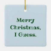 Zombie Bee/Zom-BEE - Geef me NOPE. Keramisch Ornament (Achterkant)