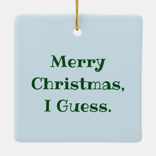 Zombie Bee/Zom-BEE - Geef me NOPE. Keramisch Ornament (Achterkant)