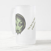 Zombie Beer Mok Personaliseert Halloween Zombie Gl (Voorkant links)