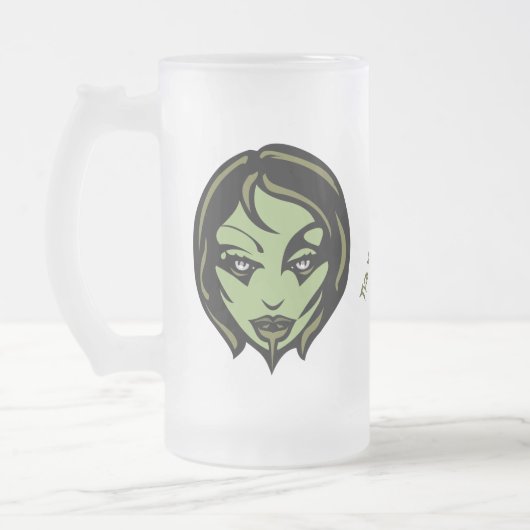 Zombie Beer Mok Personaliseert Halloween Zombie Gl (Links)