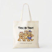 Zombie-Beren, Trick or treat! Tote Bag (Voorkant)