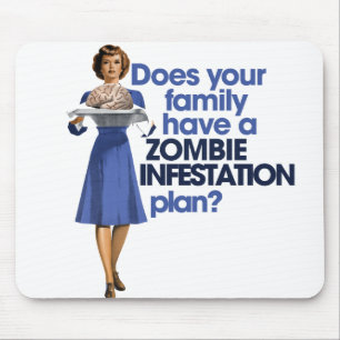 Zombie-besmettingsplan Muismat