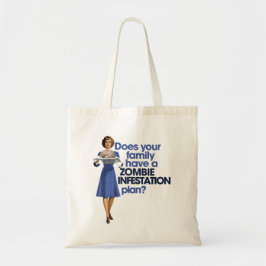 Zombie-besmettingsplan Tote Bag